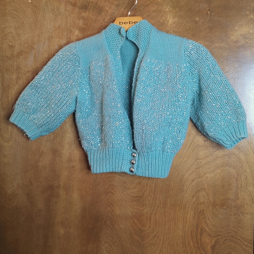 Vintage Cropped Cardigan